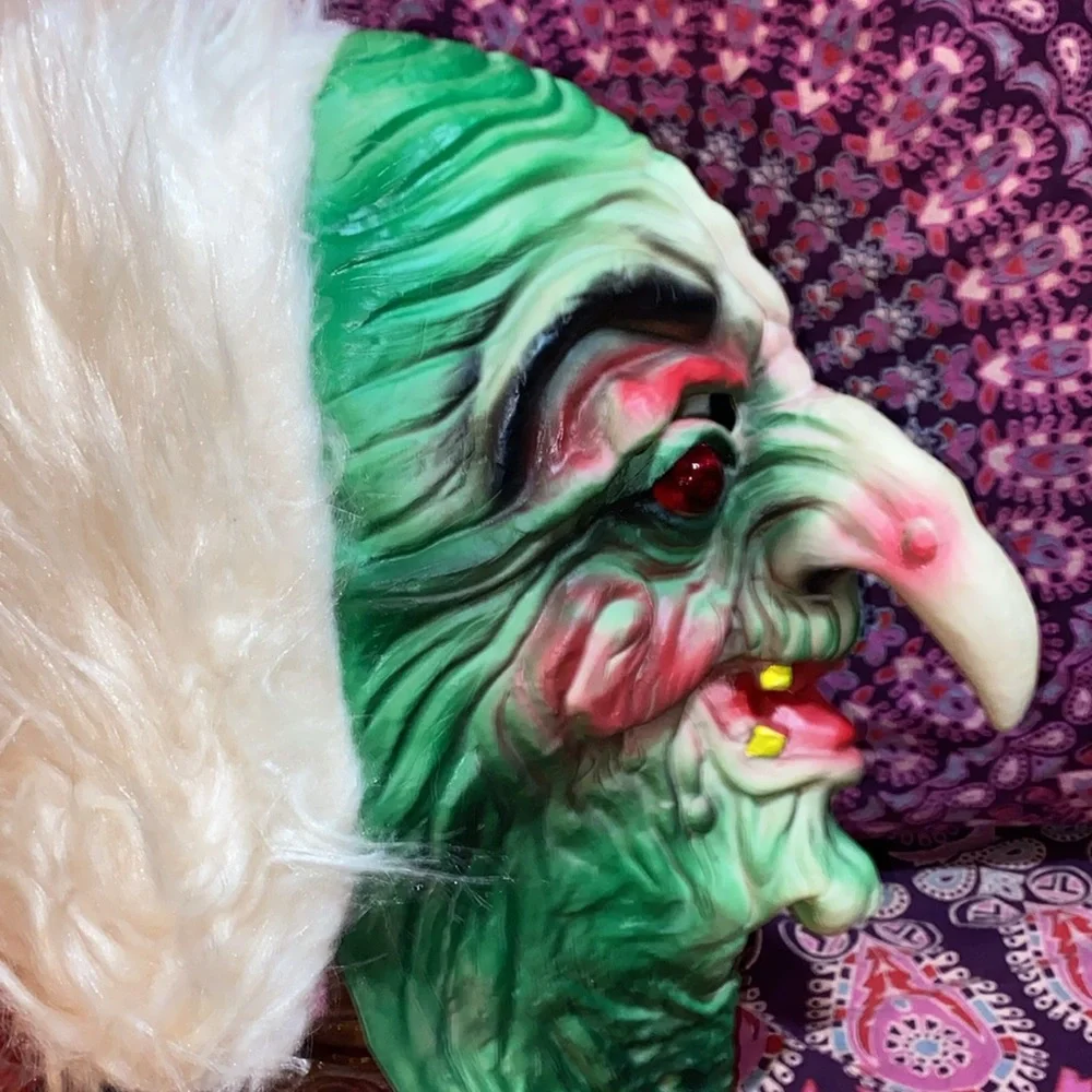 Vintage Fun World Latex Ghoul mask. OS